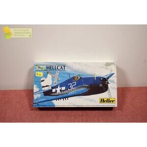 Heller F6F Hellcat Fighter Model 1/72 Scale (Package Wear)